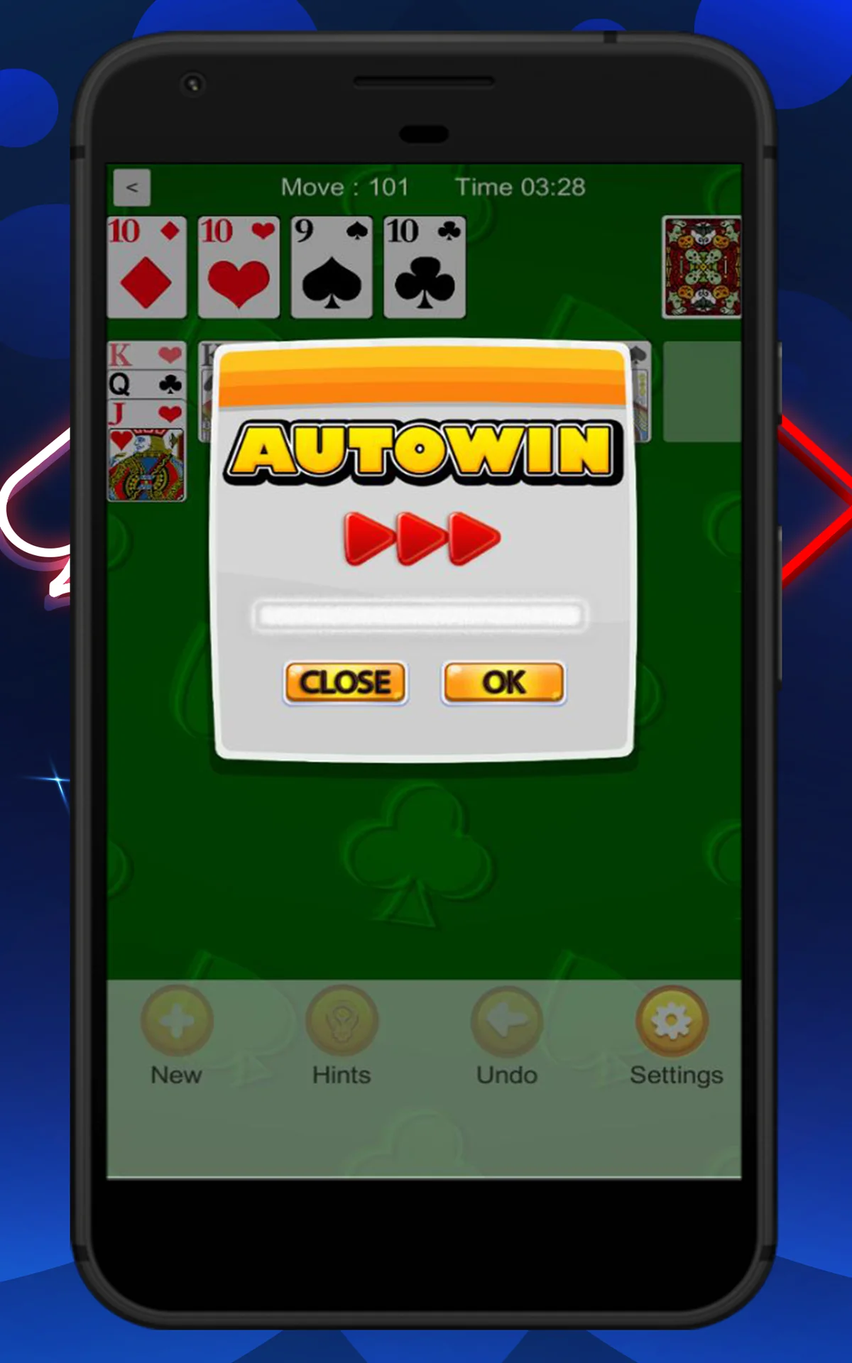 Play game spider solitaire